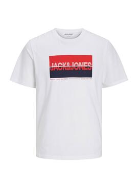 Camisa Jack and Jones Nolan branca para homem