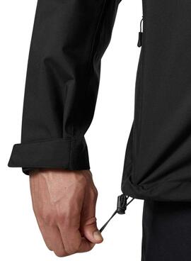 Jaqueta Helly Hansen Midlayer com capuz preto para homem