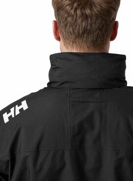 Jaqueta Helly Hansen Midlayer com capuz preto para homem