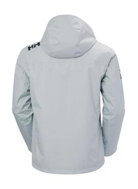 Jaqueta Helly Hansen Midlayer com capuz cinza para homens