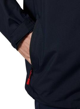 Casaco Helly Hansen Midlayer com capuz azul marinho para homem