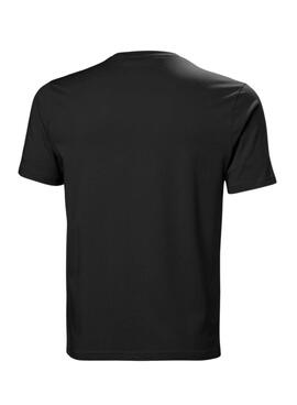 Camiseta Helly Hansen HH Logo preta para homem