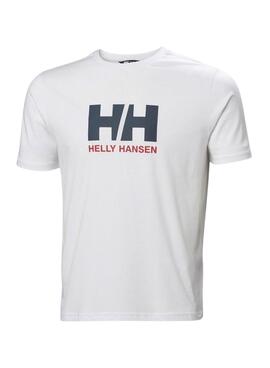 Camiseta Helly Hansen HH Logo branca para homem
