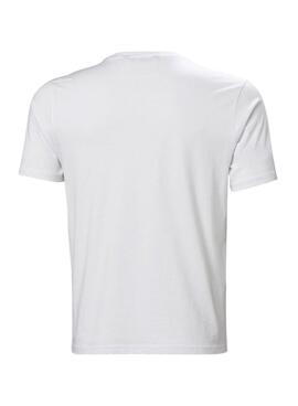 Camiseta Helly Hansen HH Logo branca para homem