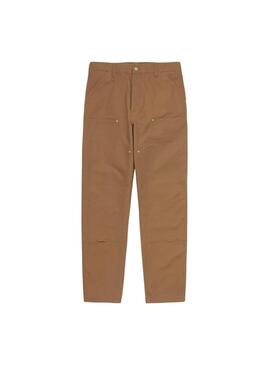 Calça Carhartt Double Knee marrom para homem