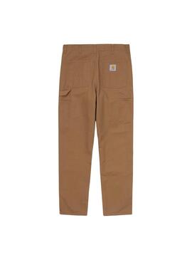 Calça Carhartt Double Knee marrom para homem