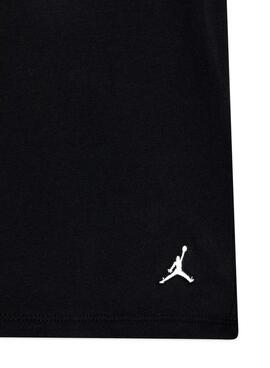 Pack de 2 camisetas Jordan Flight Base pretas para menino