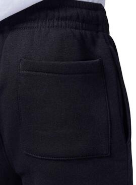 Calças Jordan MJ Brooklyn Fleece preto para crianças