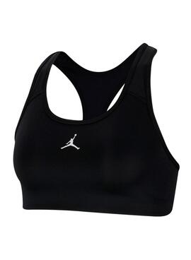 Top esportivo Jordan Jumpman Dri-Fit preto para menina