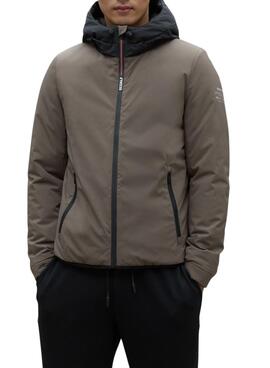 Casaco Ecoalf Cartesalf castanho para homem