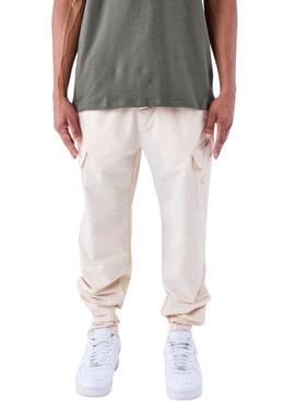 Calça Project x Paris Cargo bege para homem
