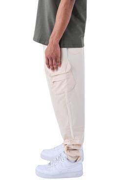 Calça Project x Paris Cargo bege para homem