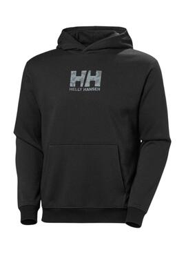 Moletom Helly Hansen Graphic Hoddie preto para homem