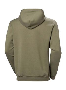 Moletom Helly Hansen Graphic Hoddie verde para homem
