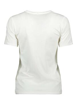 T-Shirt Only Dia da semana Branco Para Mulher