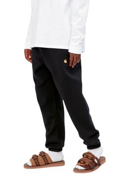 Calças Carhartt Chase jogger pretas para homem