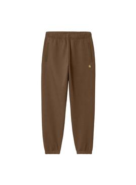Calças Carhartt Chase jogger marrons para homem