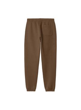 Calças Carhartt Chase jogger marrons para homem