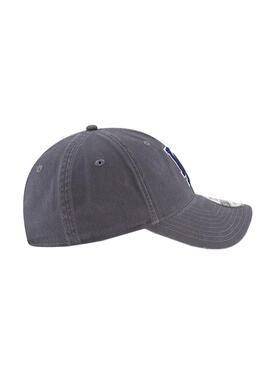 Boné New Era Core cinza para mulher e homem