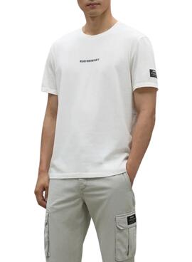 Camiseta Ecoalf Almeralf branca para homem
