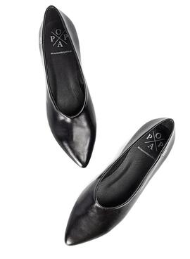 Bailarinas Popa Anabel preto para mulher