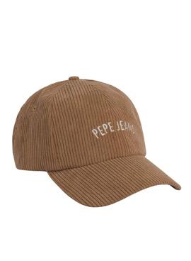 Boné Pepe Jeans Ween tostado para mulher