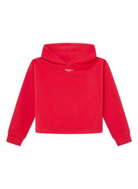 Moletom Pepe Jeans Victoria vermelho para menina