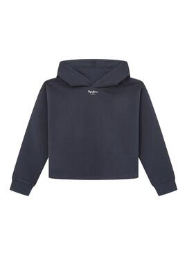 Moletom Pepe Jeans Victoria marinho para menina