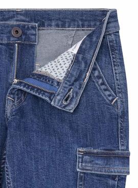 Jeans Pepe Jeans Cargo azul para menino