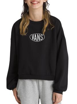 Moletom Vans Name Drop preto para menina
