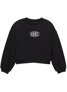 Moletom Vans Name Drop preto para menina
