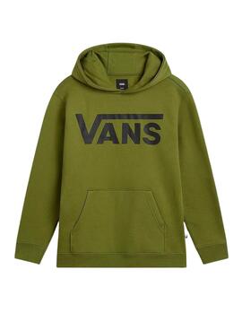 Moletom Vans Clássico verde para criança