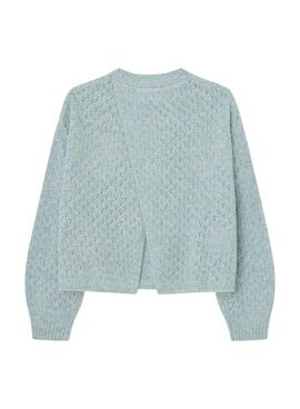 Jersey Pepe Jeans Wilkie turquesa para menina
