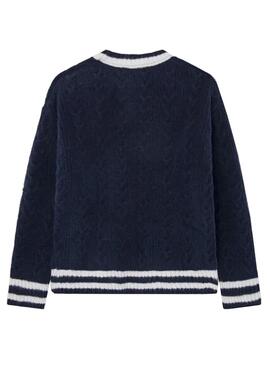 Camisola Pepe Jeans Wrenley navy para menina