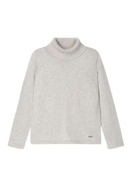 Jersey básico Mayoral cisne cinza para menina