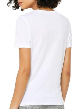 T-Shirt Only Kita Print Branco Mulher