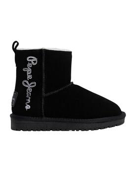 Botas Pepe Jeans Diss pretas para menina