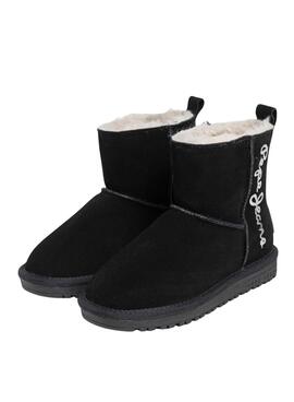 Botas Pepe Jeans Diss pretas para menina