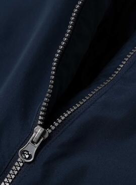 Bomber Name It Main em azul marinho para menino