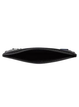Porta-cartões Tommy Jeans City Bold preto para mulher