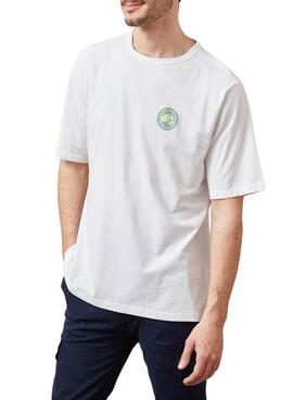 Camisa Altonadock Maps branca para homem