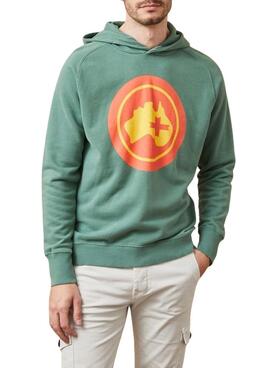 Moletom Altonadock Maps Hoodie verde para homem