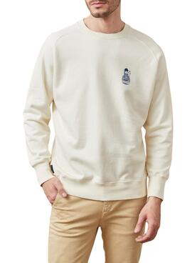 Moletom Altonadock Seagull bege para homem