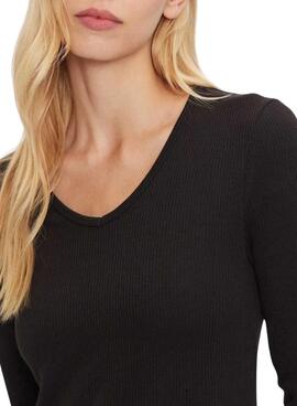 Vestido Calvin Klein Jeans Textured preto para mulher