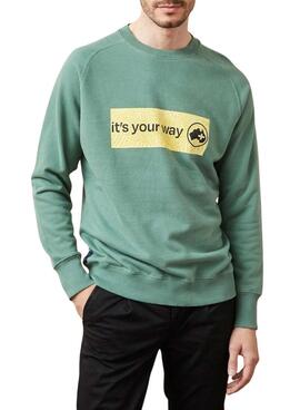 Moletom Altonadock Its Your Way verde para homem