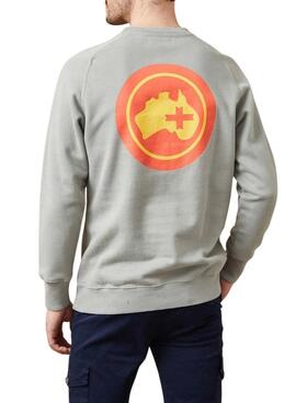 Moletom Altonadock Maps cinza para homem