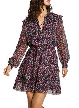 Vestido Pepe Jeans Olive azul marinho para mulher