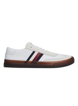Sapatilhas Tommy Hilfiger Terrace brancas para homem