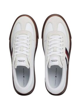 Sapatilhas Tommy Hilfiger Terrace brancas para homem