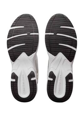 Sapatilhas Calvin Klein Jeans Retro Tennis branco para homem